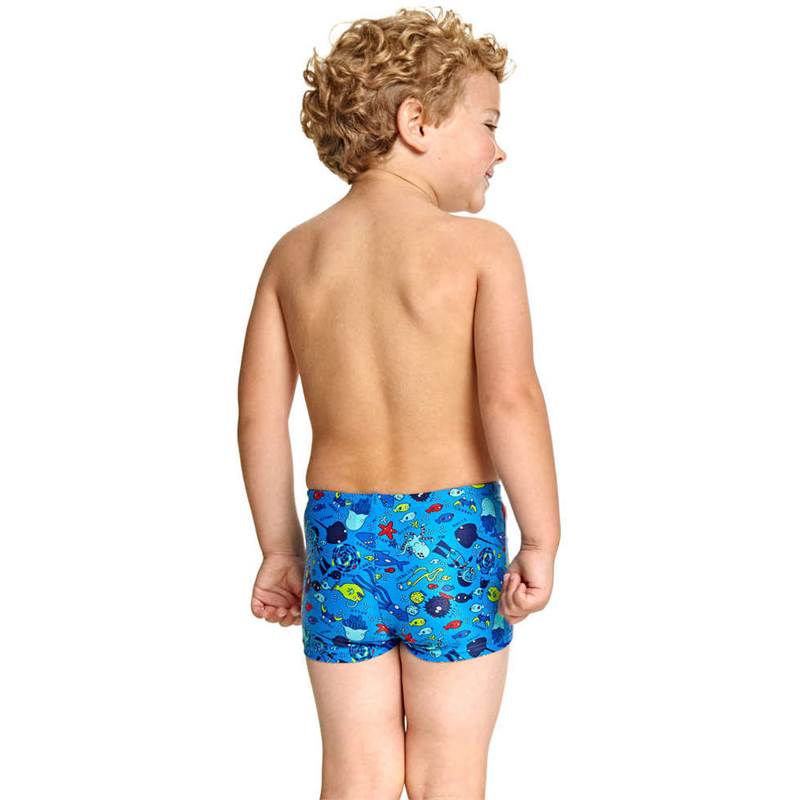 Zoggs Boys Sea Life Hip Racer Swim Shorts-4
