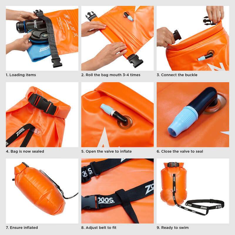 Zoggs Hi Viz Swim Buoy-3
