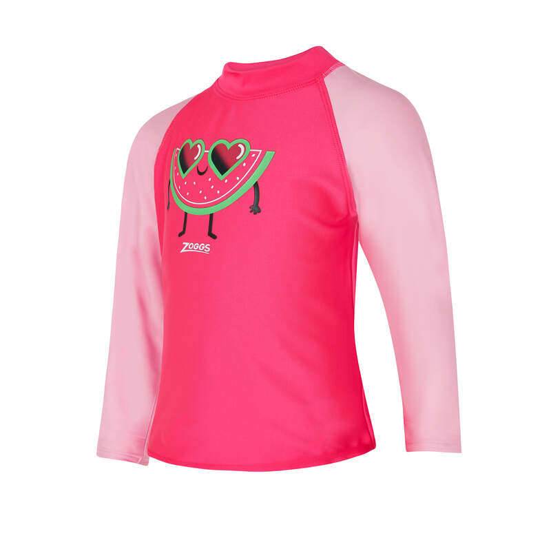 Zoggs Kids Long Sleeve Zip Sun Ecolast Top-1