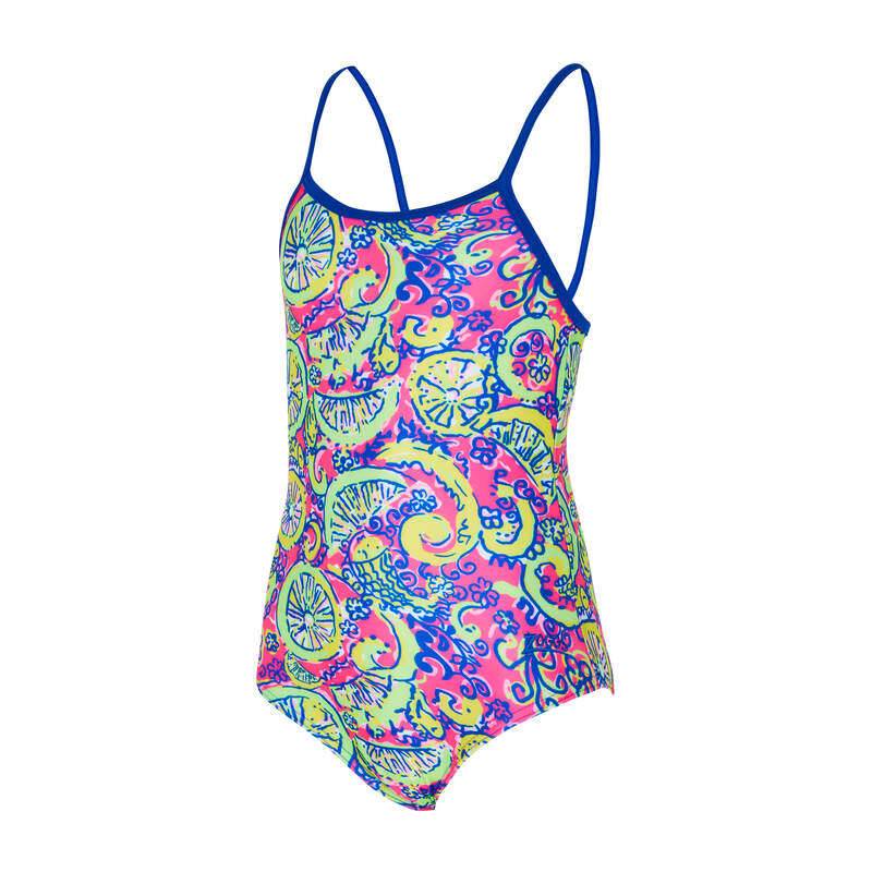 Zoggs Girls Petal Magic Classicback Swimsuit-1