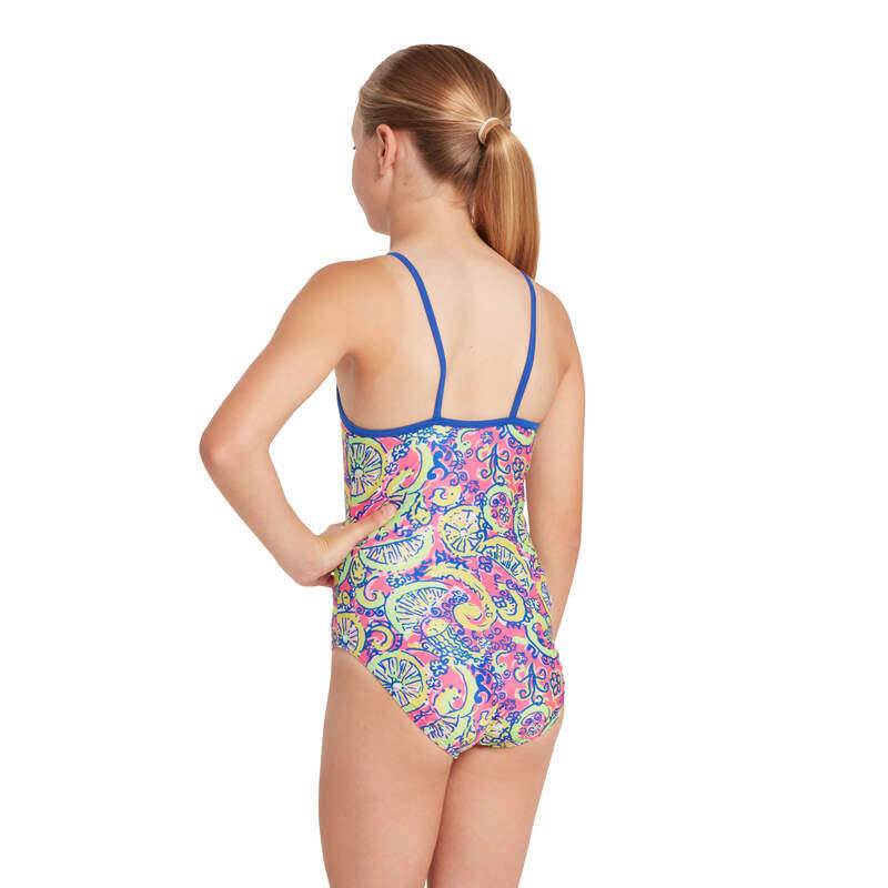 Zoggs Girls Petal Magic Classicback Swimsuit-4