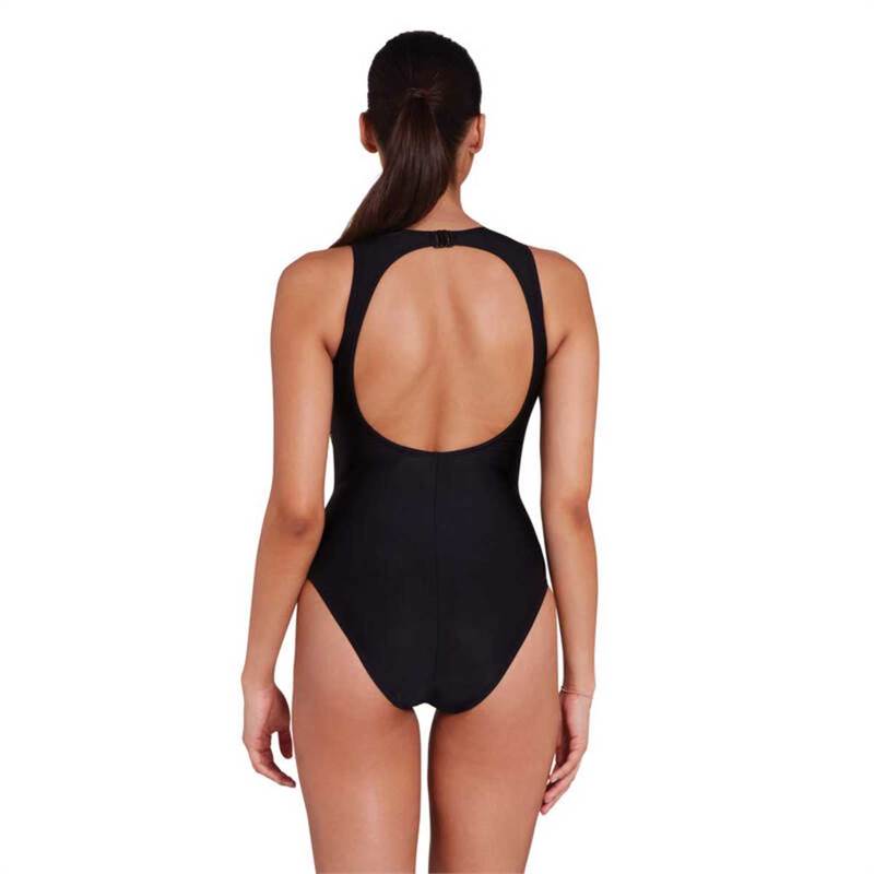 Zoggs Womens Hi Front Swimsuit-3