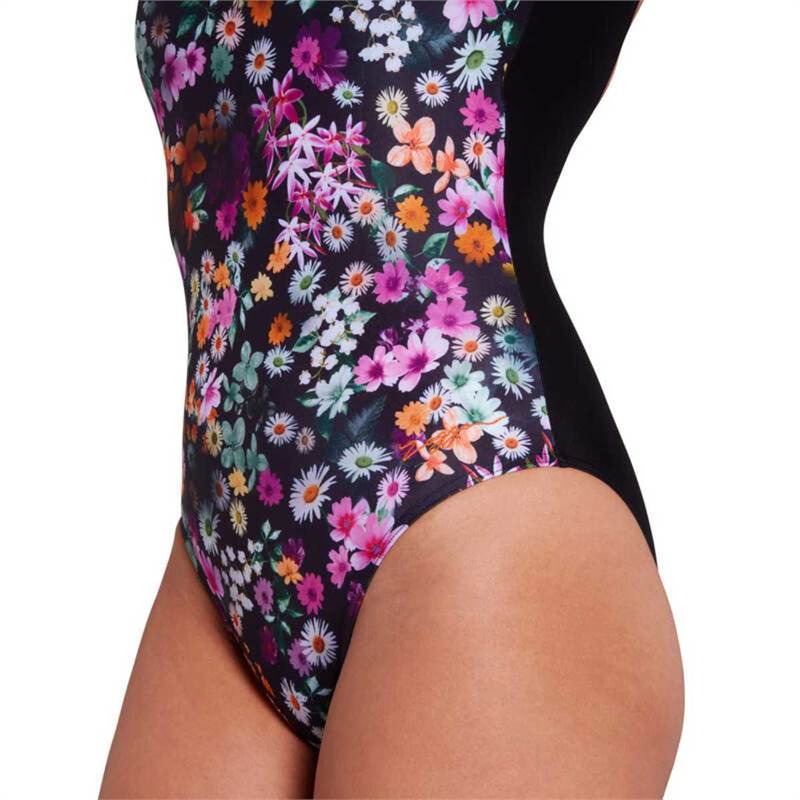 Zoggs Womens Hi Front Swimsuit-5