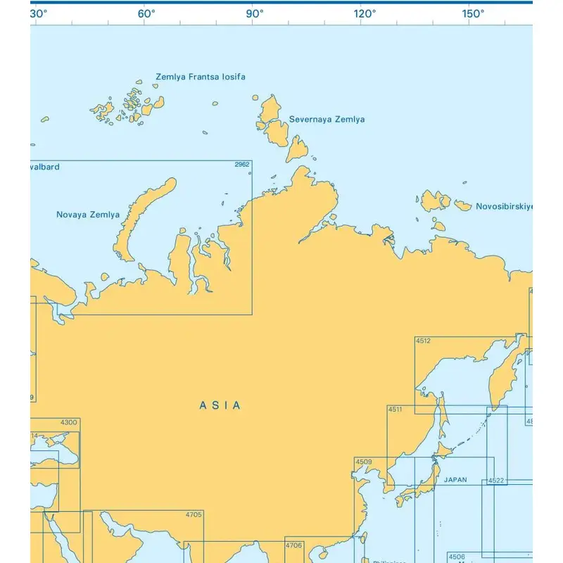 Admiralty Charts The World A1 14-4