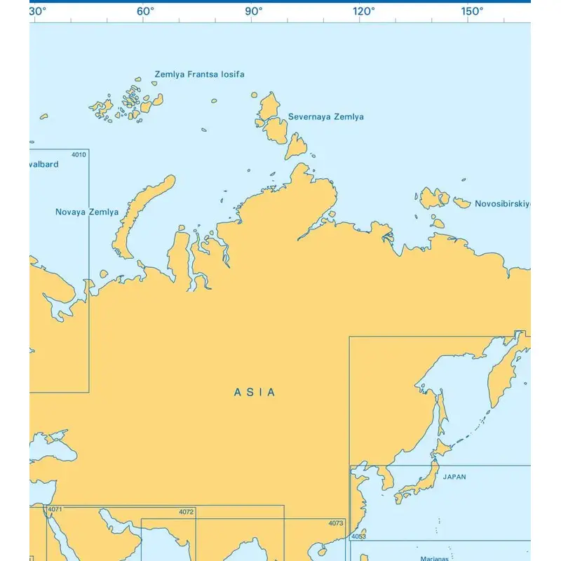Admiralty Charts The World - General Charts of the Oceans A 12-4