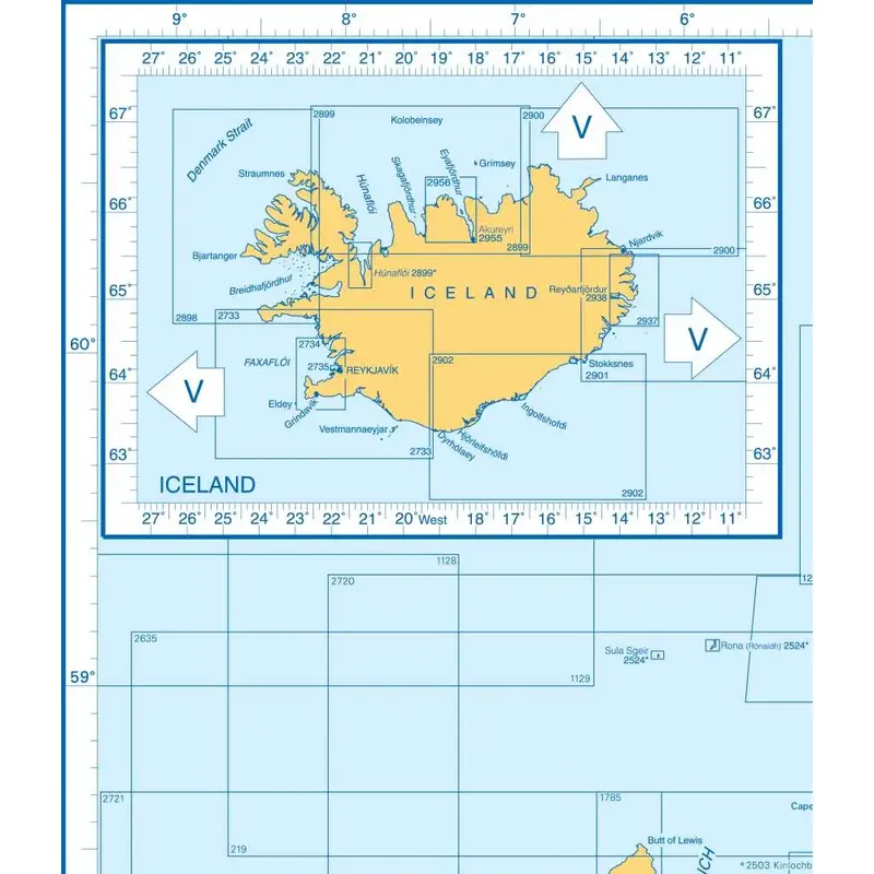 Admiralty Charts Scotland And Adjacent Islands C 37-3