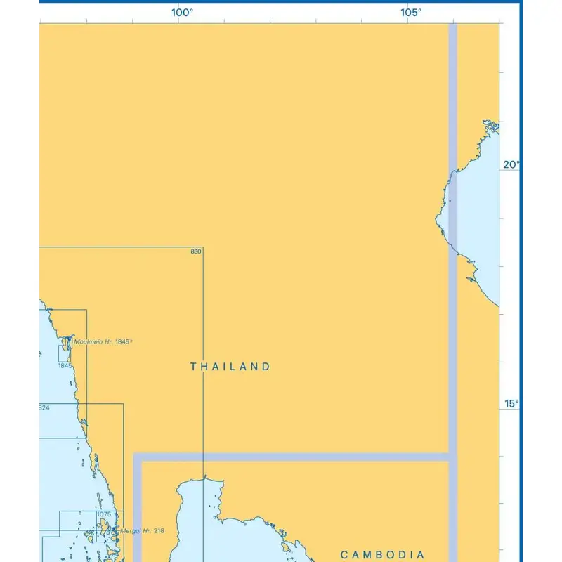 Admiralty Charts Bay Of Bengal I 77-5