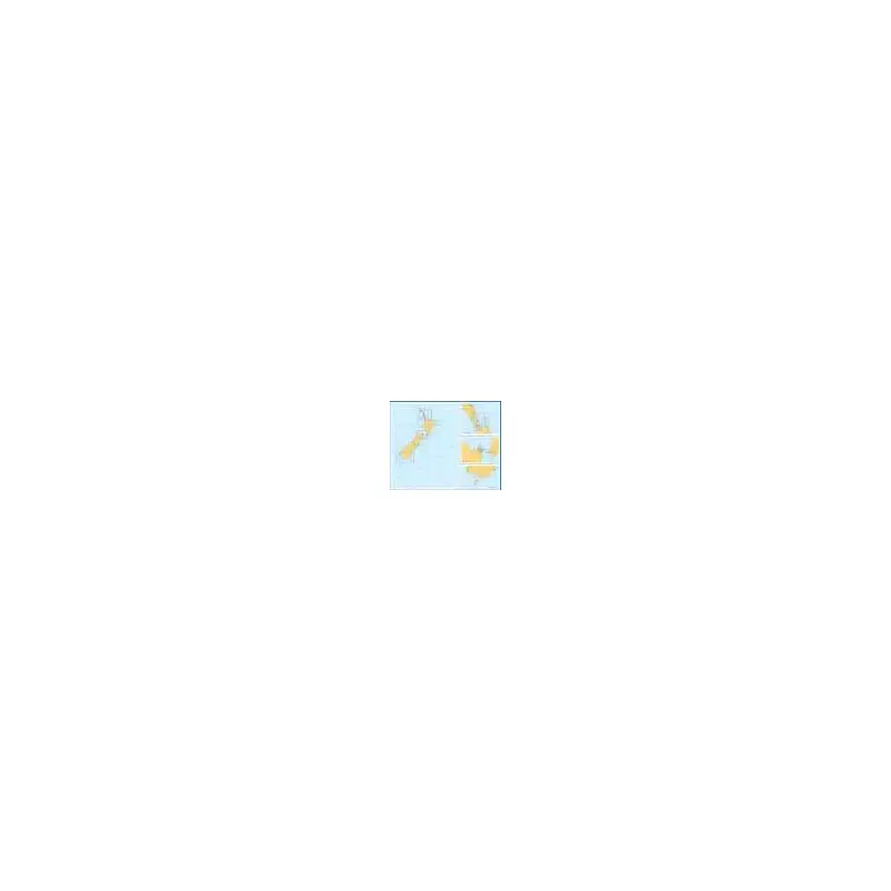 Admiralty Charts New Zealand N 107-2