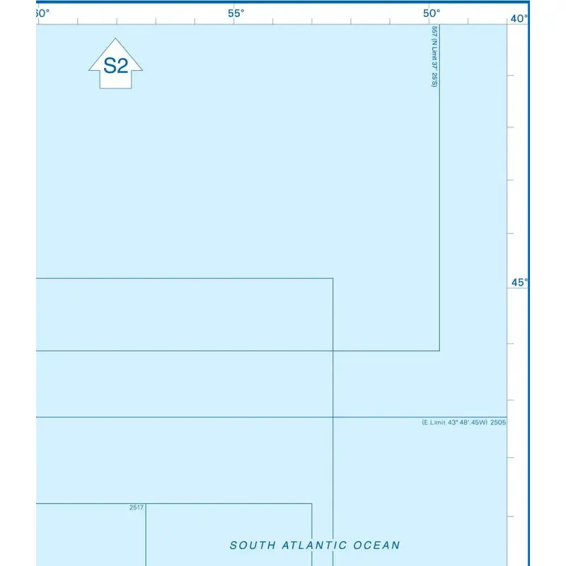 Admiralty Charts Southern Coasts Of South America S1 129-5