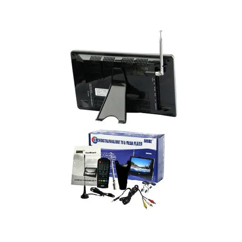 9 Inch Digital & Analogue TV/Media Player/Recorder-3