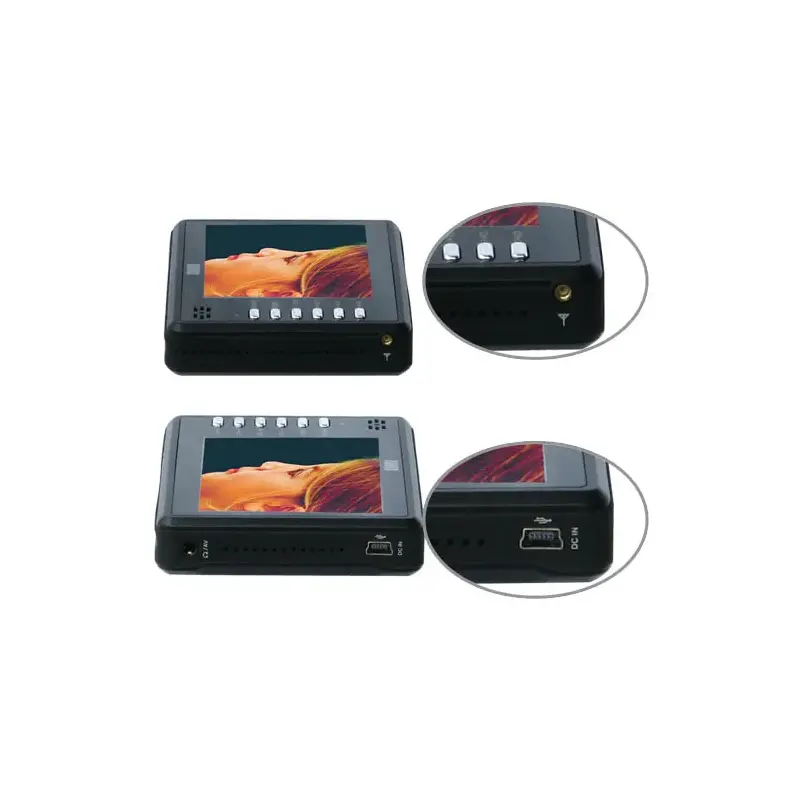 August DTV350C Portable Digital TV & Multimedia Player-5