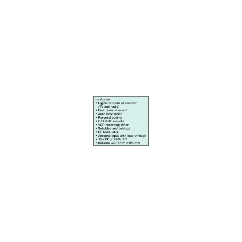 Inverto 12v Dc And 24v Ac Digital Receiver Idl3000t-3