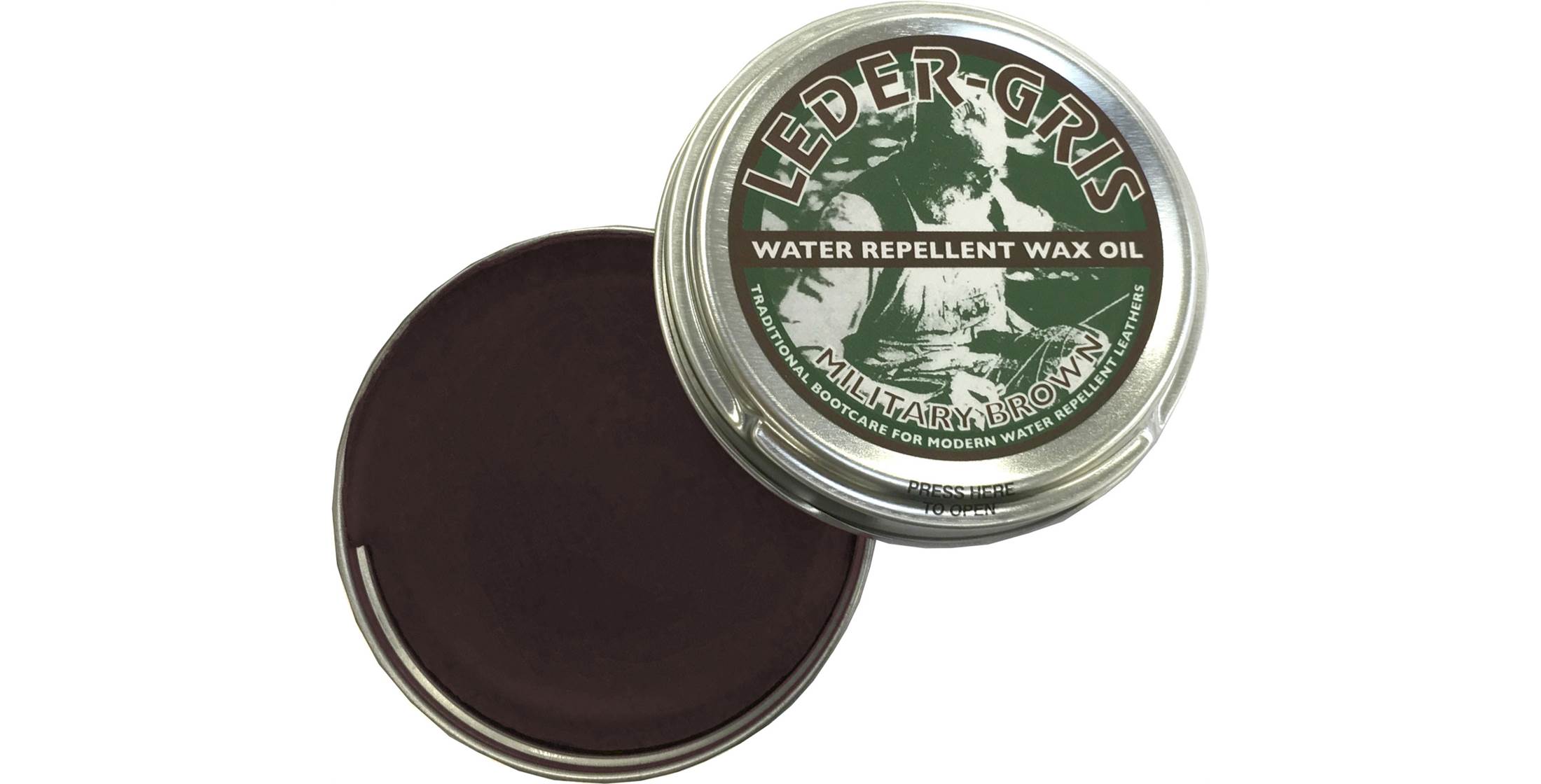 leder gris brown