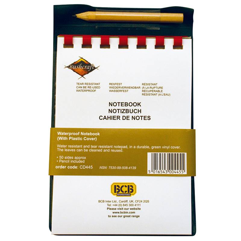 Bushcraft Waterproof Notebook-1