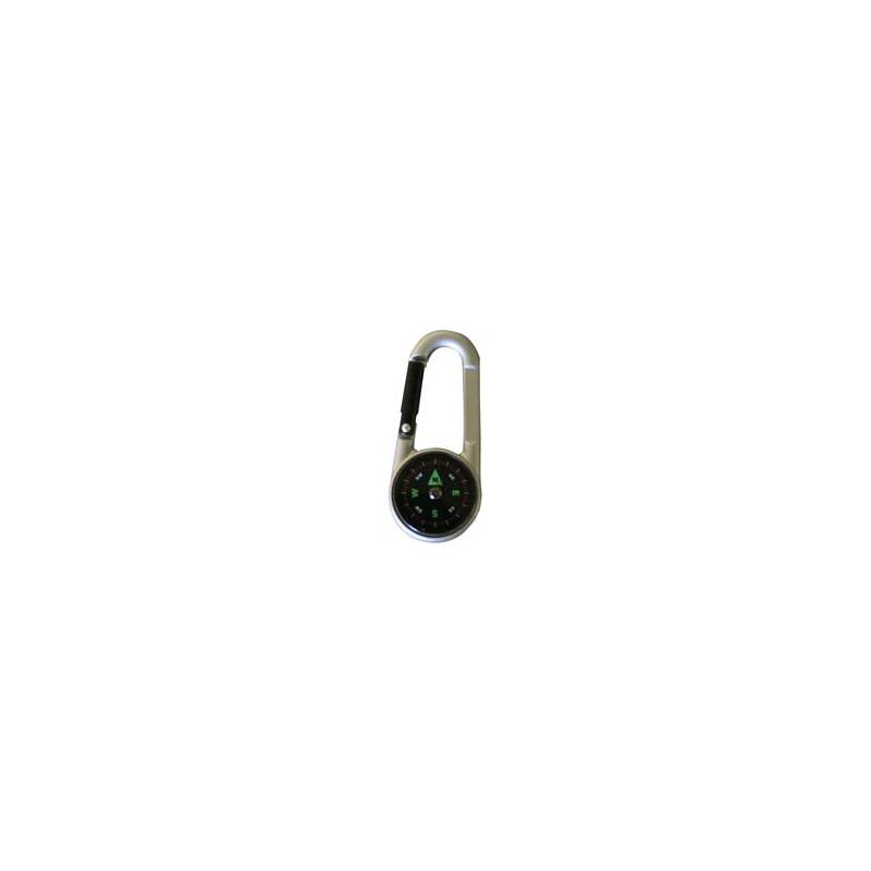 Bushcraft 3 in 1 Karabiner Compass and Thermometer-2