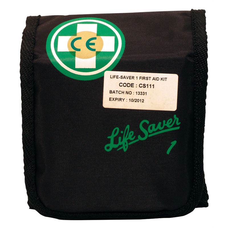 Bushcraft Lifesaver First Aid Kit - Black-1
