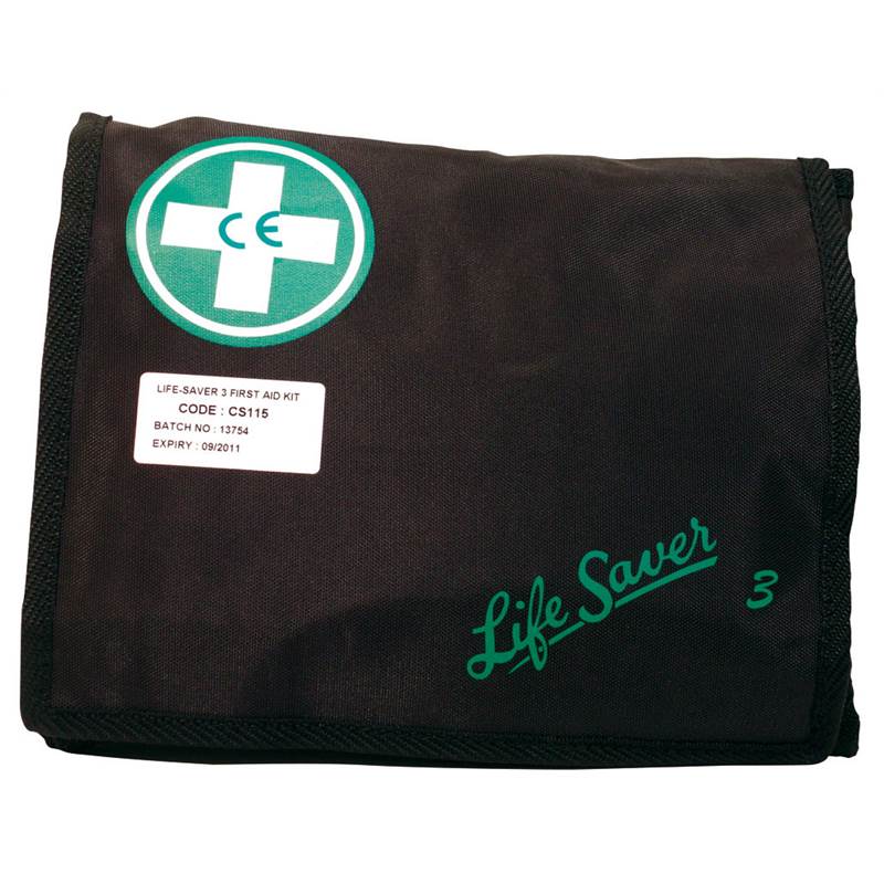 Bushcraft Lifesaver First Aid Kit - Black-4