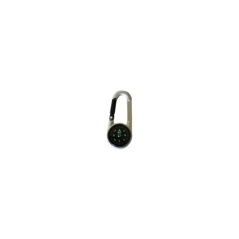 Bushcraft 3 in 1 Karabiner Compass and Thermometer-2