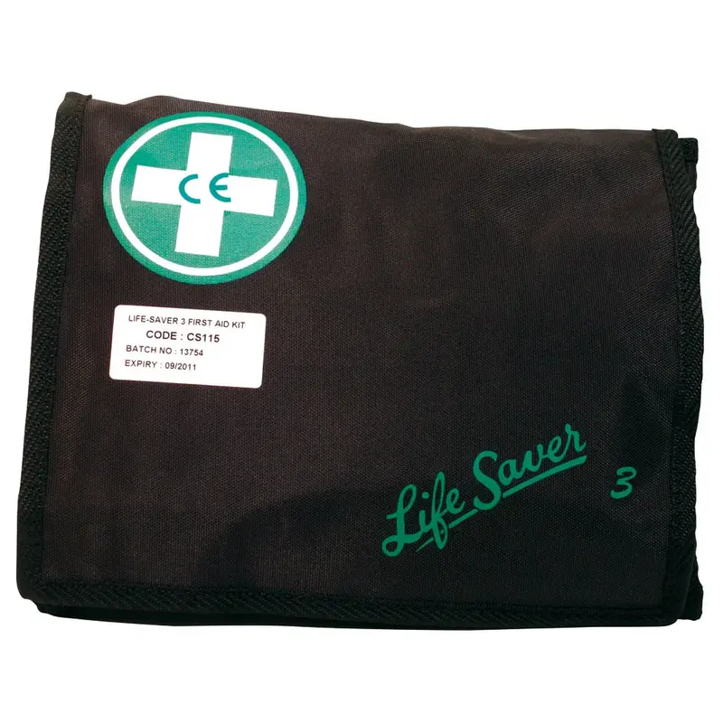 Bushcraft Lifesaver  First Aid Kit  - Black-4