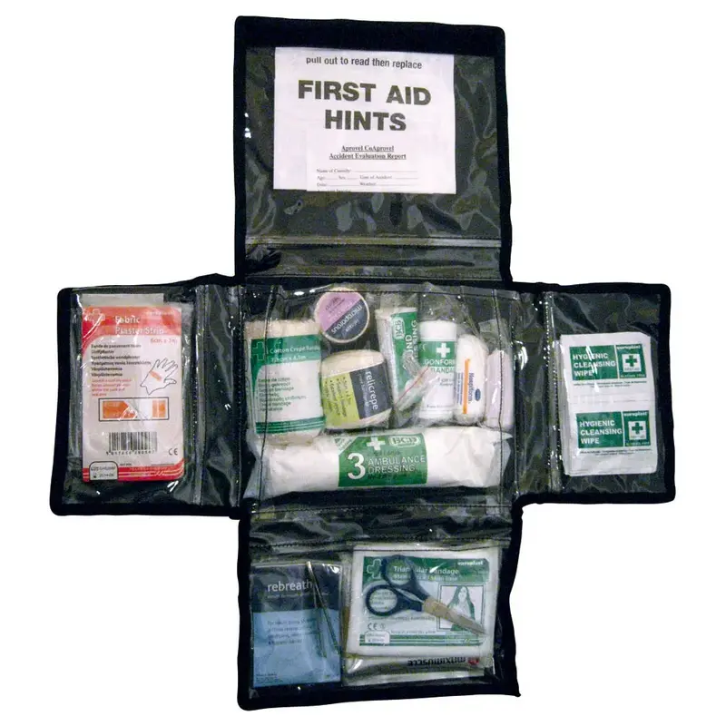 Bushcraft Lifesaver  First Aid Kit  - Black-5