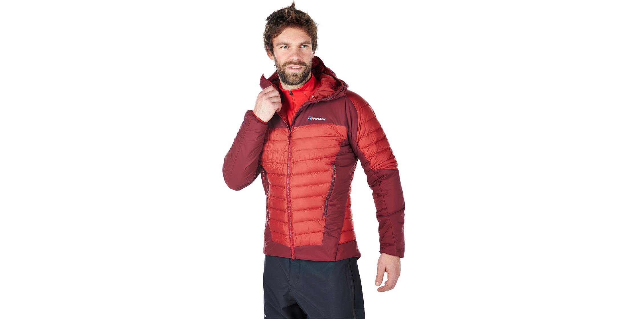 Berghaus Extrem Ulvetanna Mens Hybrid Hydroloft Insulated Down Jacket