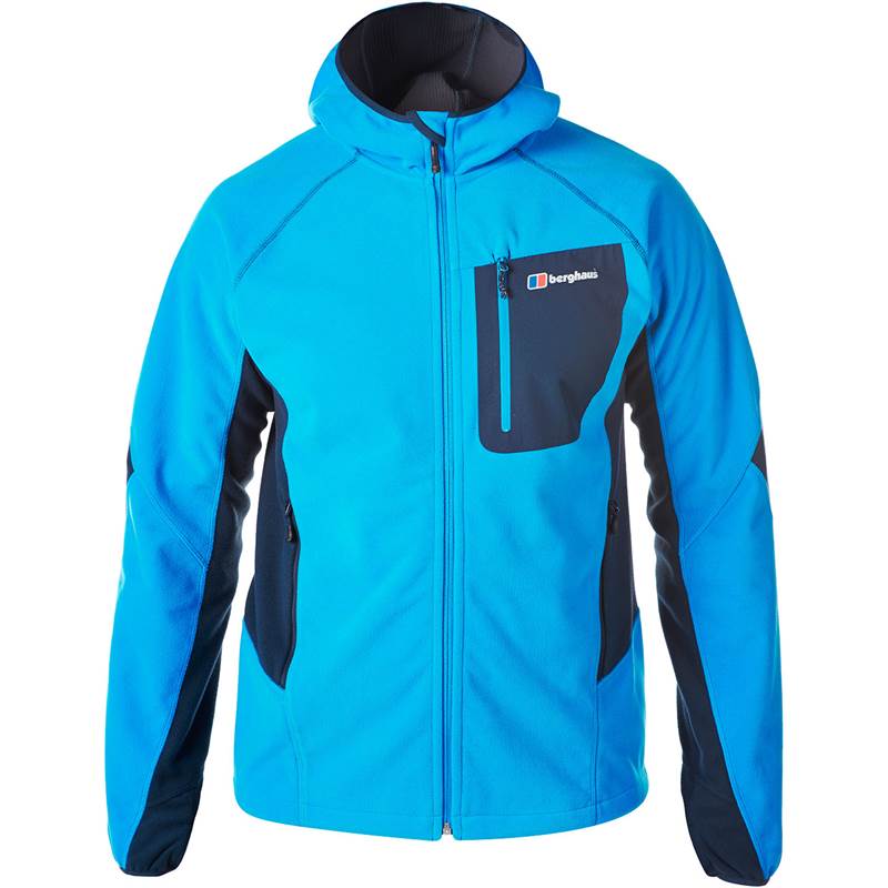 Berghaus Ben Oss Mens Windproof Hooded Fleece Jacket-1
