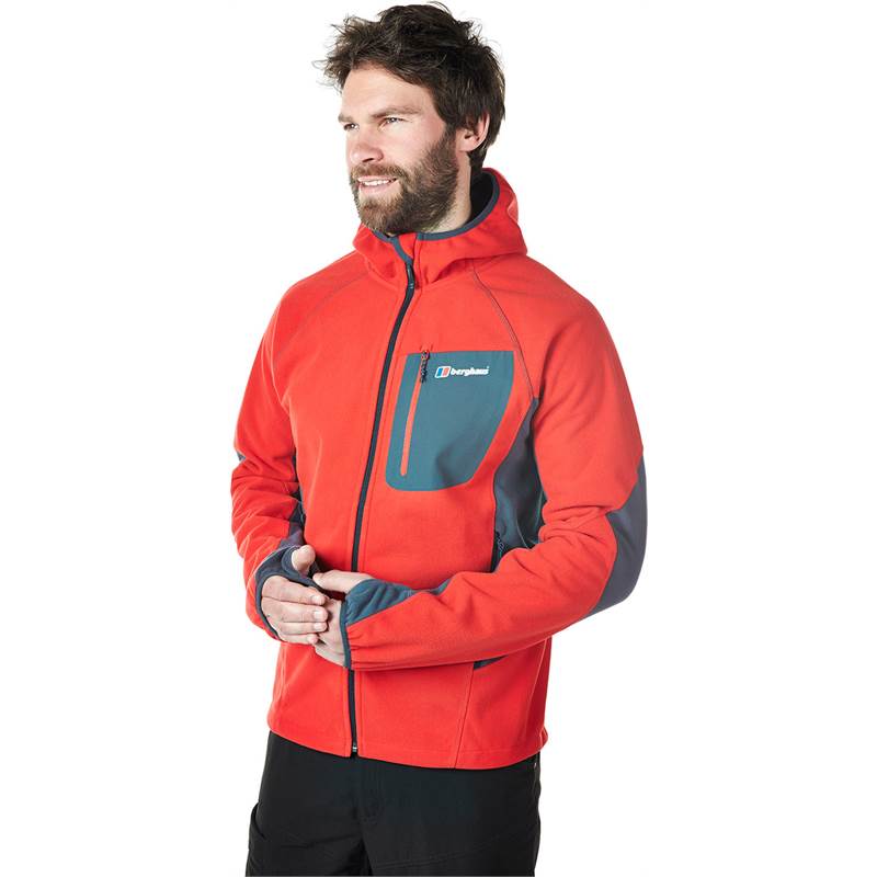 Berghaus Ben Oss Mens Windproof Hooded Fleece Jacket-5