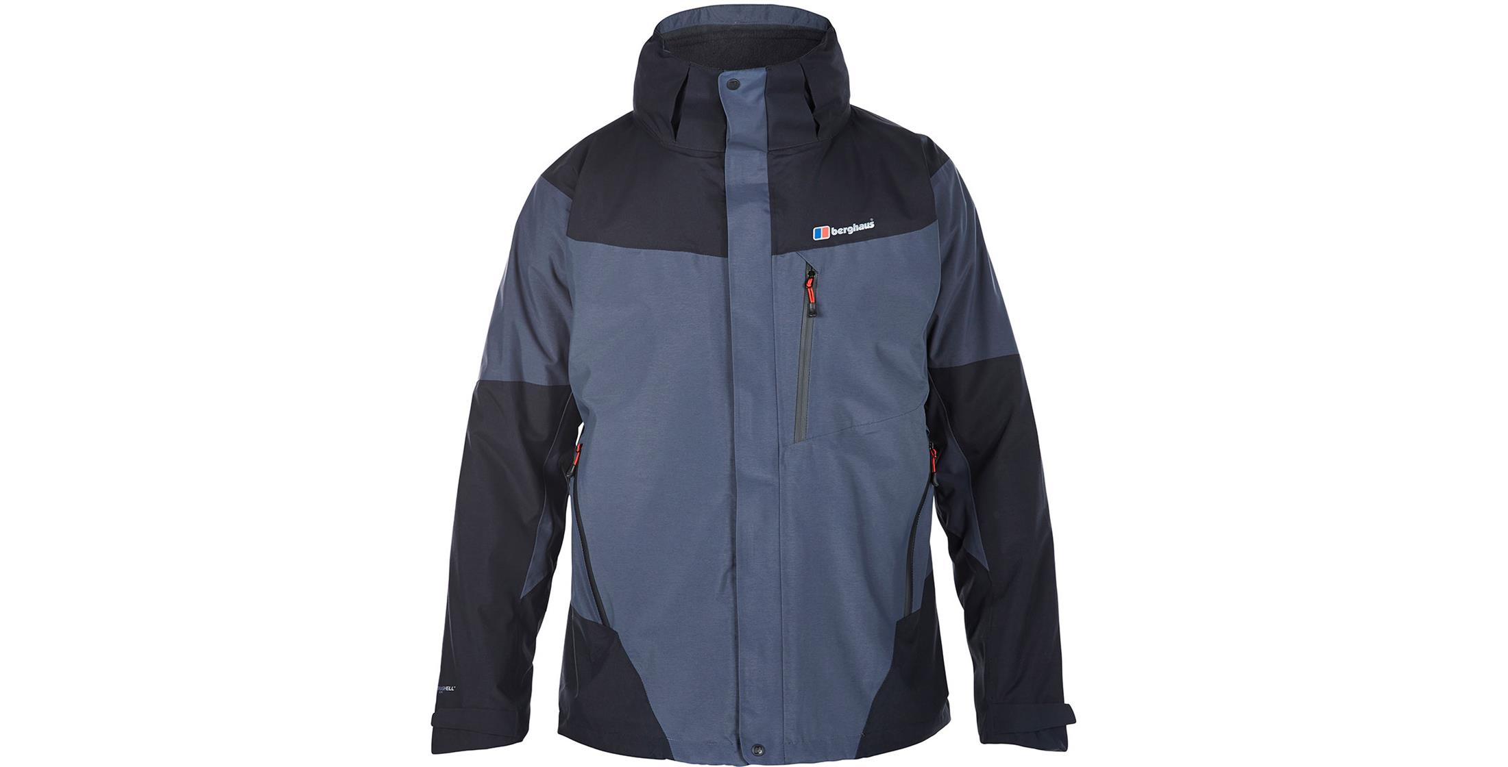 Berghaus Arran Mens 3 in 1 Waterproof Hydroshell Jacket