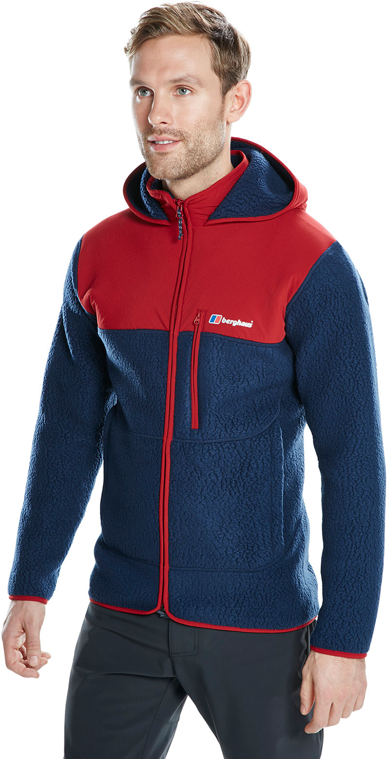 Berghaus Cold Climbs Mens Fleece Hooded Jacket OutdoorGB