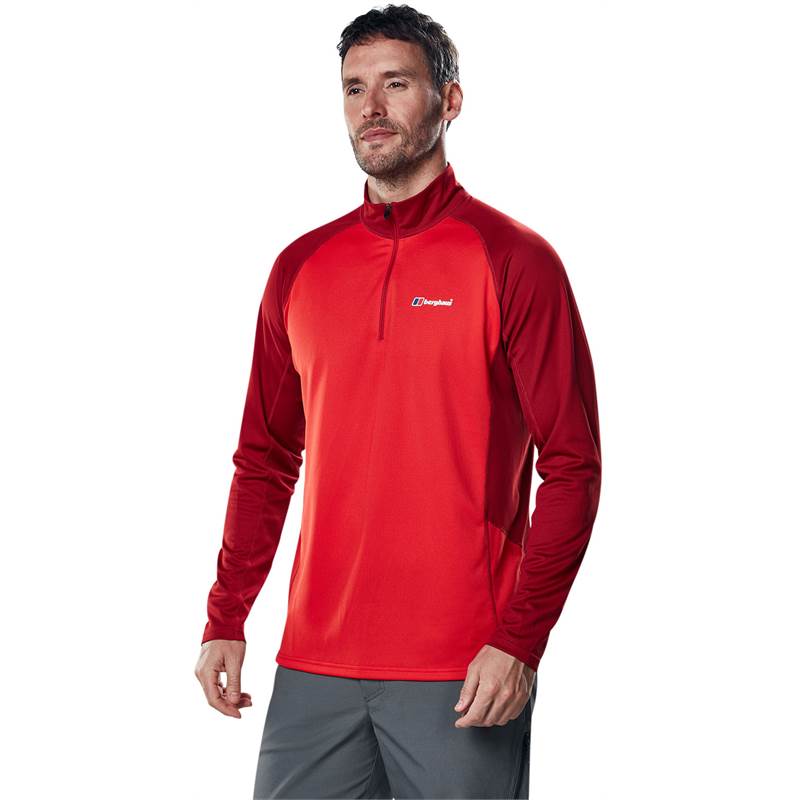 Berghaus Tech Tee 2.0 LS Zip Mens Top-5