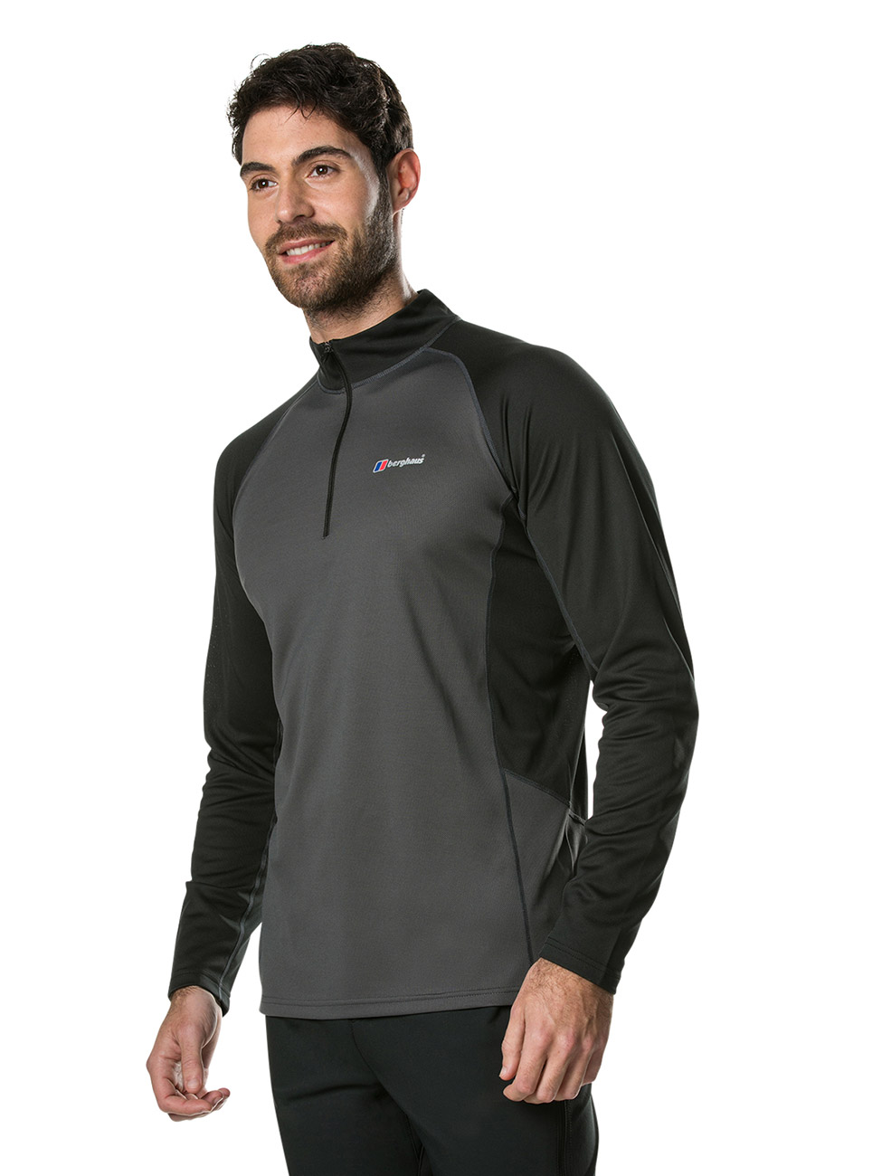 berghaus tech tee ls zip 2.0
