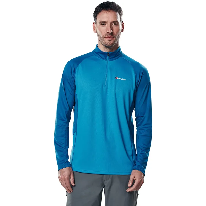 Berghaus Tech Tee 2.0 LS Zip Mens Top-2