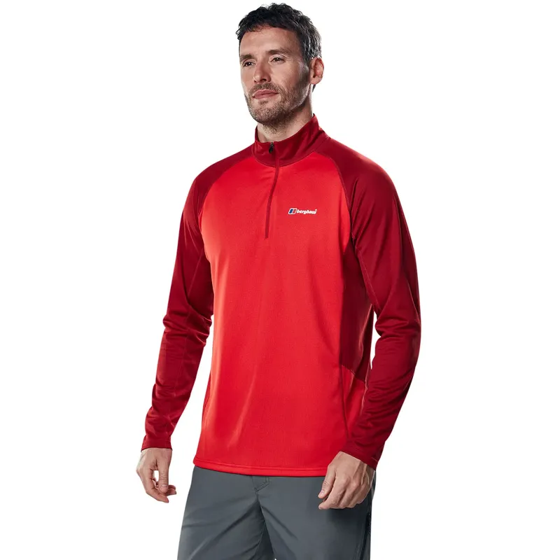 Berghaus Tech Tee 2.0 LS Zip Mens Top-5