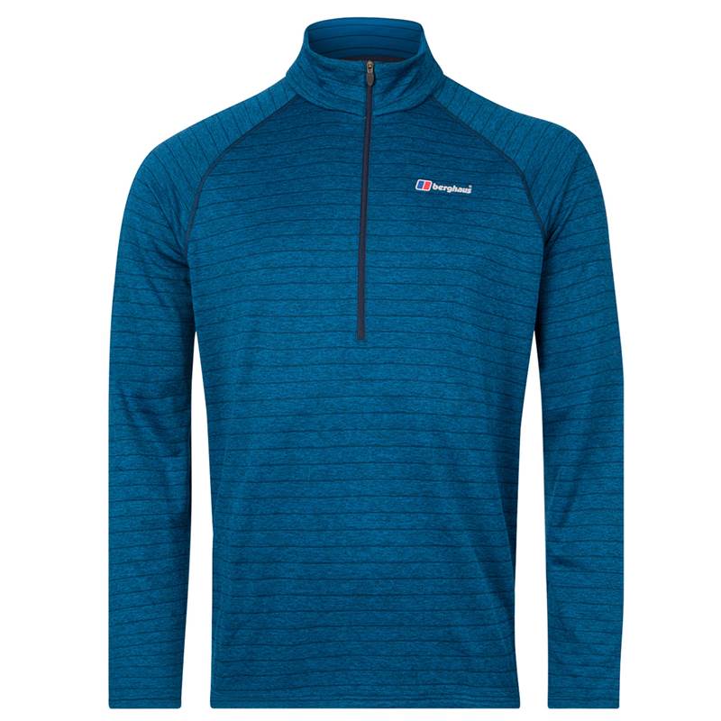 Berghaus Mens Thermal Tech Tee Long Sleeve Zip Top-1