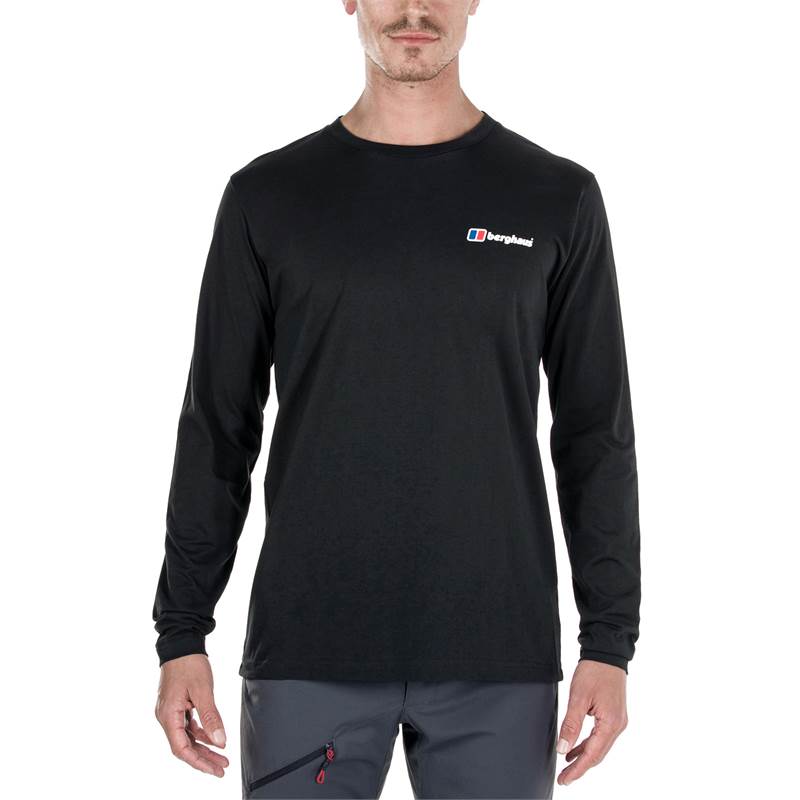 Berghaus Corporate Logo Mens LS Top-4
