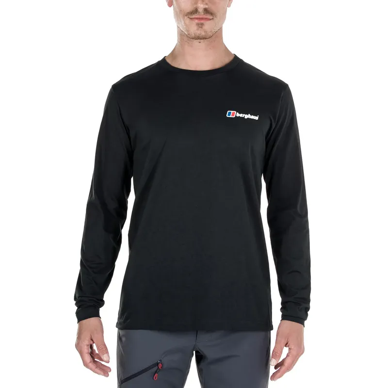 Berghaus Corporate Logo Mens LS Top-4