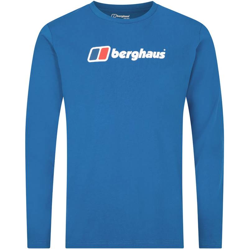 Berghaus Big Corporate Logo LS Mens Top-1