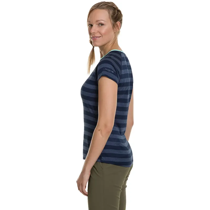 Berghaus Stripe Womens Crew SS Tech Tee 2.0-5