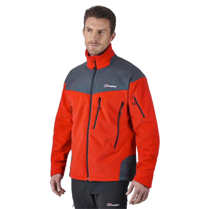 Berghaus Choktoi II Mens Windproof Fleece Trail Jacket