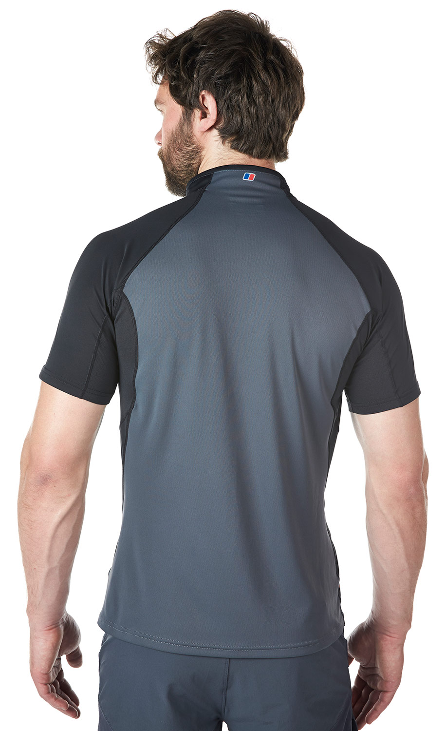 Berghaus Vapour Mens Short Sleeve Zip Baselayer Top