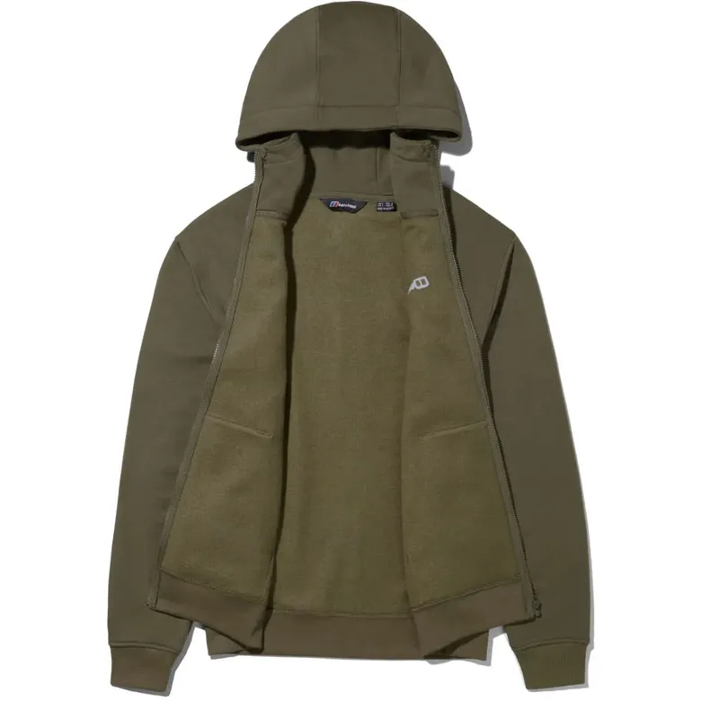Berghaus Mens Logo Full-Zip Hooded Fleece Jacket-3