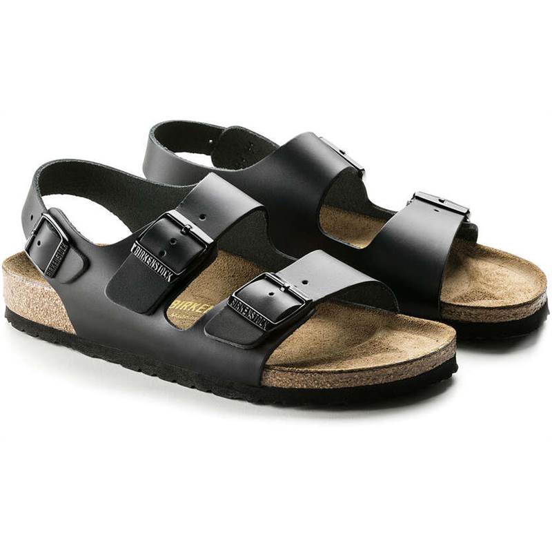 Birkenstock Mens Milano Natural Leather Regular Sandals-4