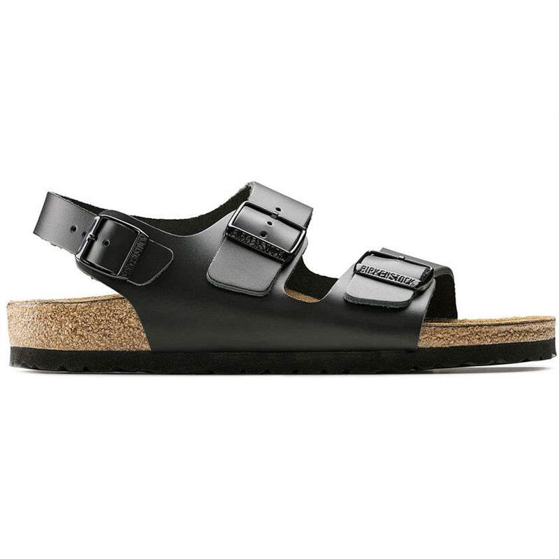 Birkenstock Mens Milano Natural Leather Regular Sandals-5