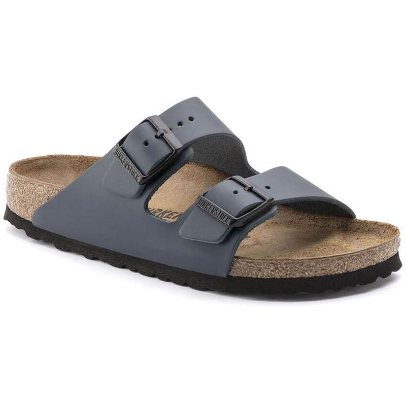 Birkenstock Womens Arizona Natural Leather Narrow Sandals-1