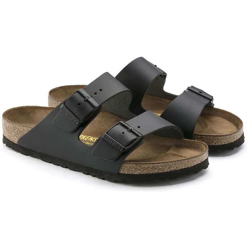 Birkenstock Mens Arizona Natural Leather Regular Sandals-4