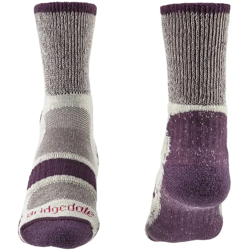 Bridgedale Hike Womens Lightweight Cotton Cool Comfort Boot Socks-2