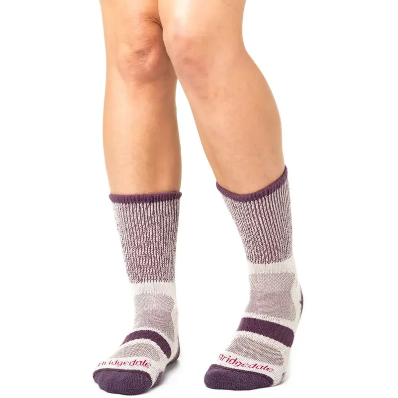 Bridgedale Hike Womens Lightweight Cotton Cool Comfort Boot Socks-4