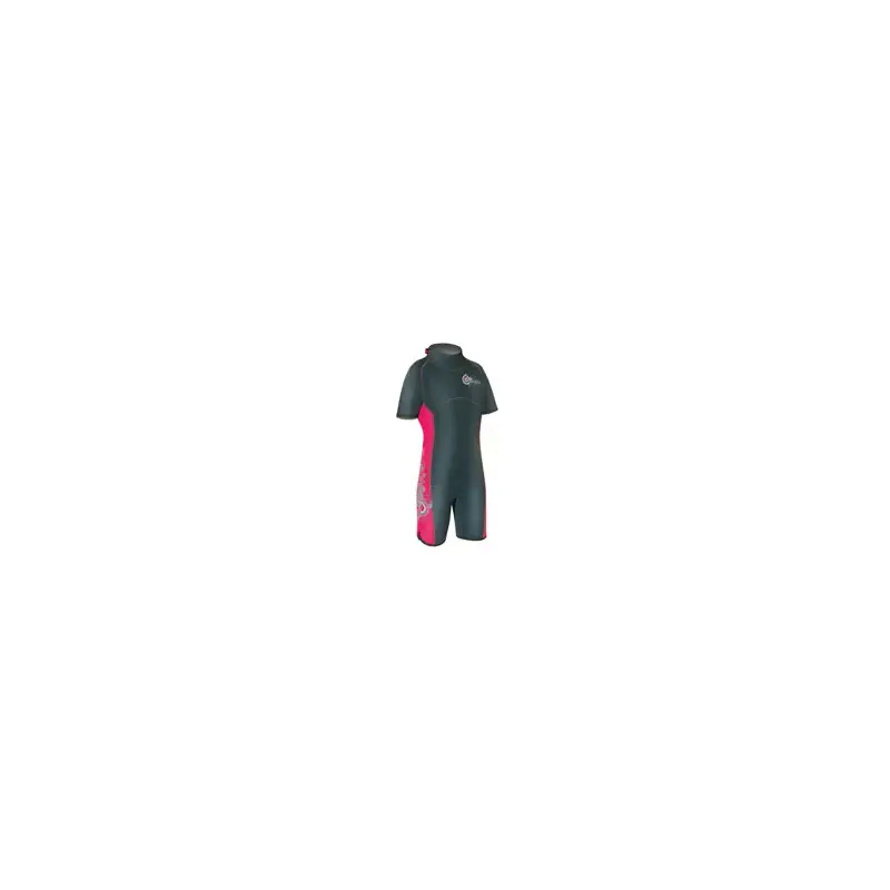 Camaro Curls Girls Shorty Wetsuit-2
