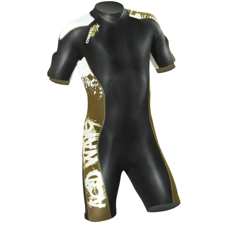Camaro Acid Wave Mens Shorty Wetsuit-3
