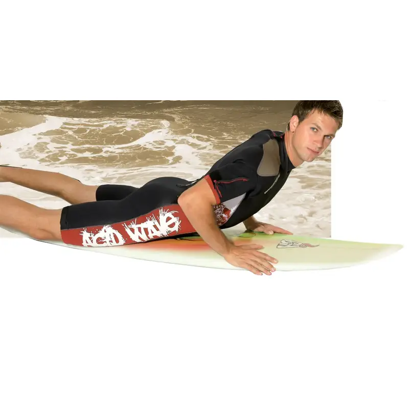 Camaro Acid Wave Mens Shorty Wetsuit-5